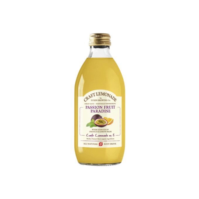 Craft Lemonade Passion Fruit Paradise - 33 cl