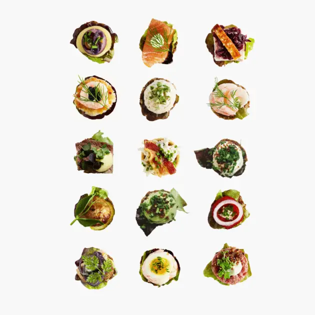 The Curated Fifteen (15 stk.) – Menu