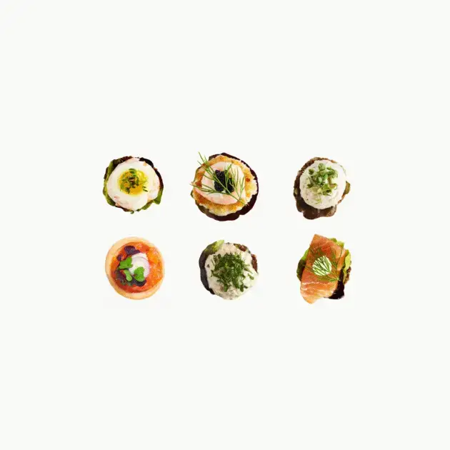 Seaside Temptation (6 stk. pescetarisk) – Menu