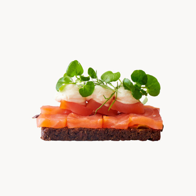 Færøsk Røget Laks - Klassiske Smørrebrød