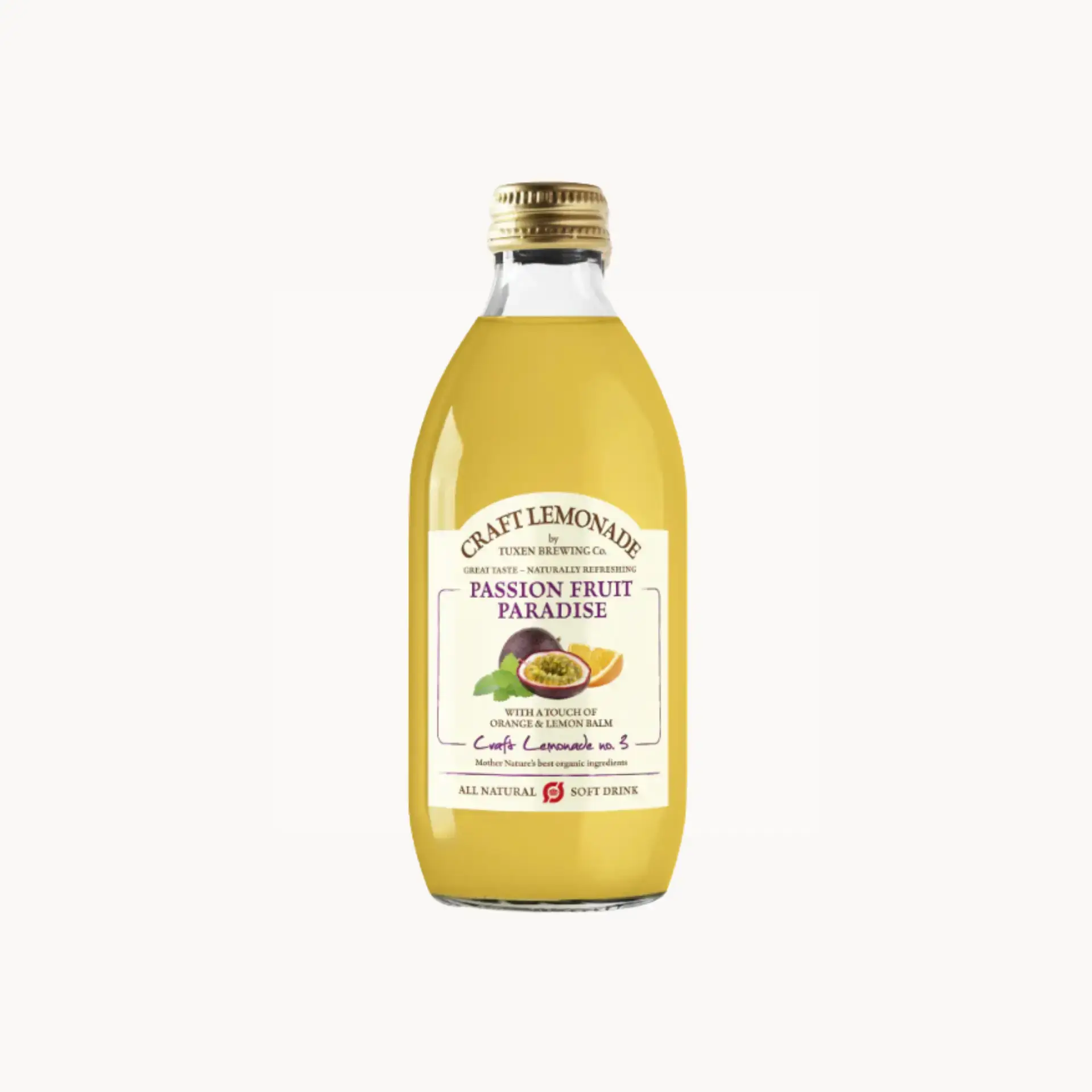 Craft Lemonade Passion Fruit Paradise - 33 cl