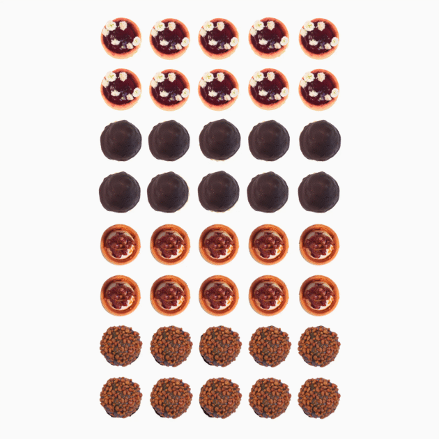 Juledesserter (40 desserter) – Menu